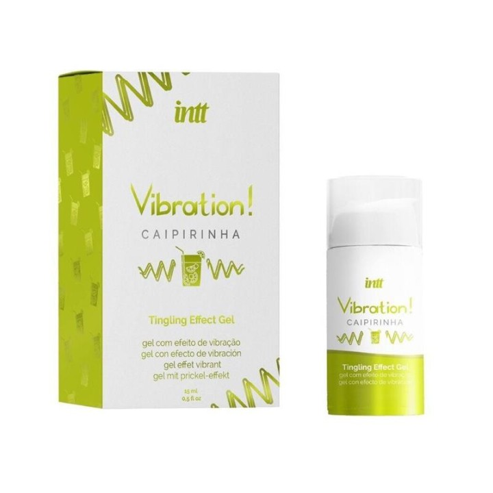 INTT - POWERFUL INTIMATE STIMULANT CAIPIRINHA LIQUID VIBRATOR GEL 15 ML