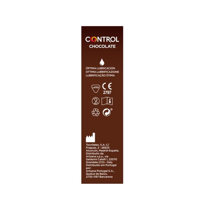 CONTROL - ADAPTA CHOCOLATE CONDOMS 12 UNITS