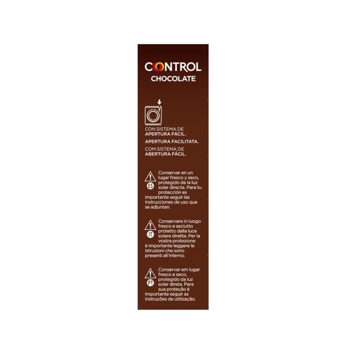 CONTROL - ADAPTA CHOCOLATE CONDOMS 12 UNITS