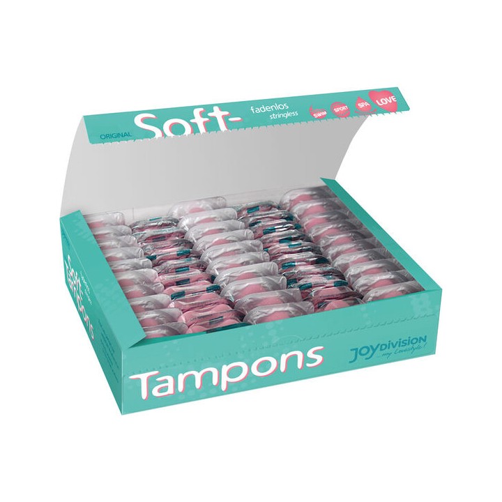 JOYDIVISION SOFT-TAMPONS - ORIGINAL SOFT-TAMPONS MINI X 50 UNITS