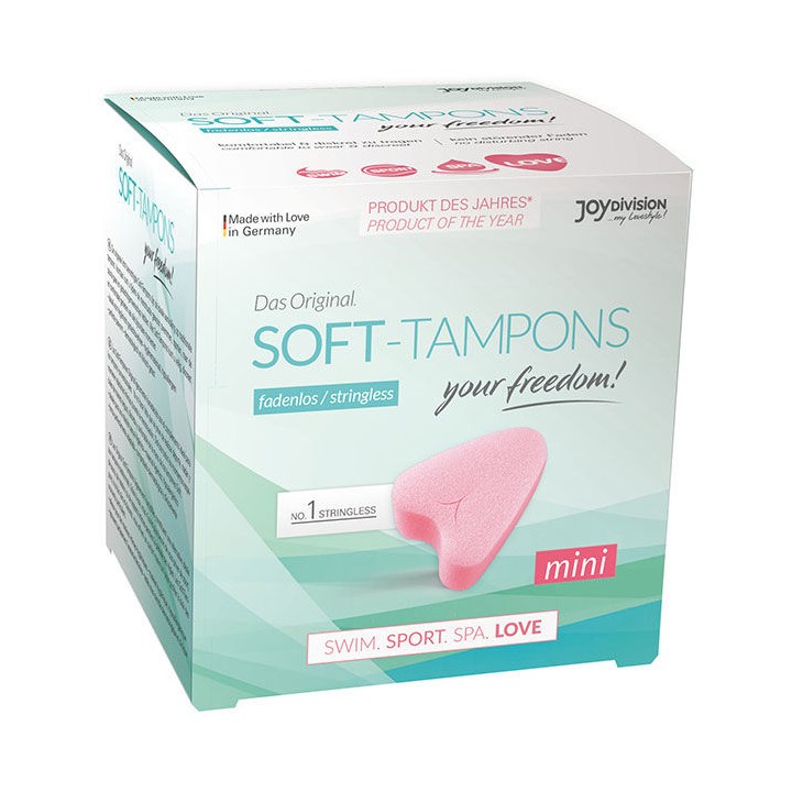 JOYDIVISION SOFT-TAMPONS - ORIGINAL SOFT-TAMPONS MINI 3 UDS