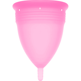 STERCUP - FDA SILICONE MENSTRUAL CUP PINK - SIZE L