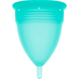 STERCUP - FDA SILICONE MENSTRUAL CUP AQUAMARINE - SIZE L