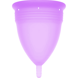 STERCUP - FDA SILICONE MENSTRUAL CUP VIOLET - SIZE L