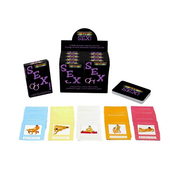 KHEPER GAMES - NAIPES DE SEXO GAY, GAY CARDS GAME ES/EN