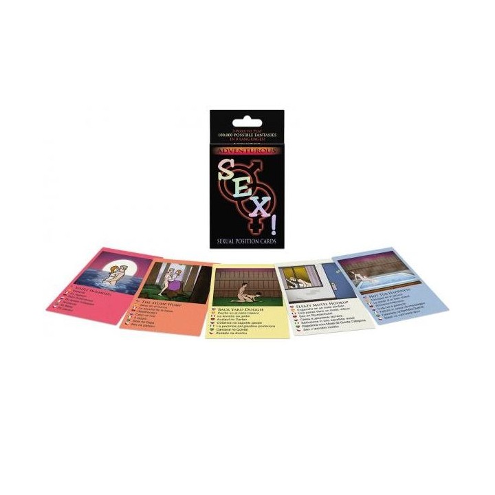 KHEPER GAMES - ADVENTUROUS SEX! CARD GAME