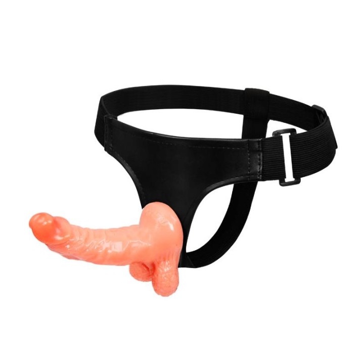BAILE - HARNESS WITH REALISTIC PENIS AND ULTRA PASSIONATE ADJUSTABLE PANTIES 15.5 CM