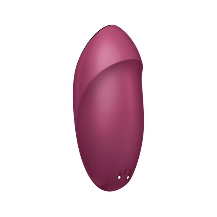 SATISFYER - TAP & CLIMAX 1 LAY-ON VIBRATOR RED