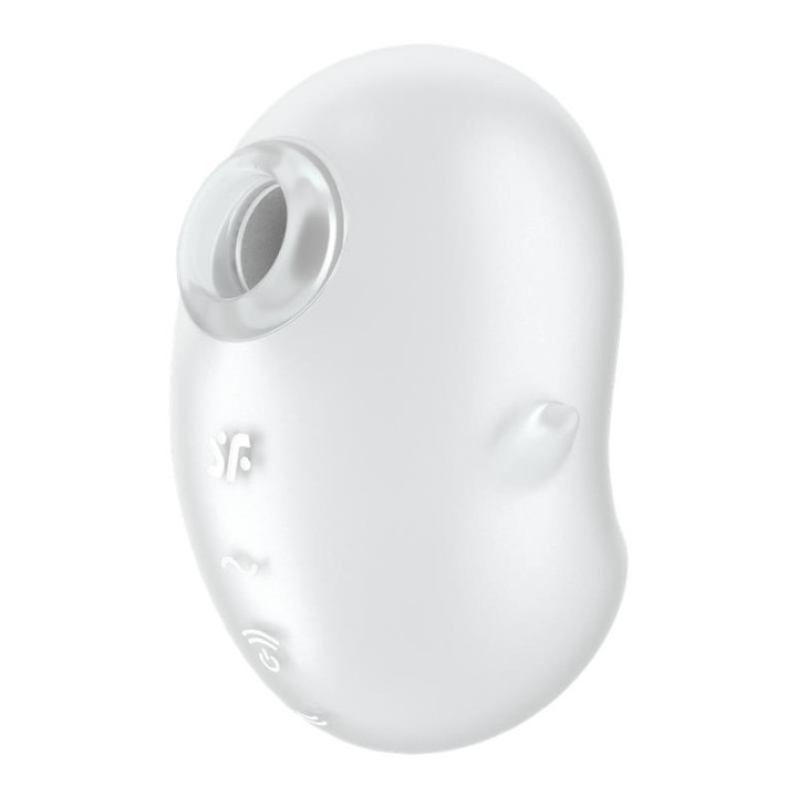 SATISFYER - CUTIE GHOST LAY-ON VIBRATOR WHITE