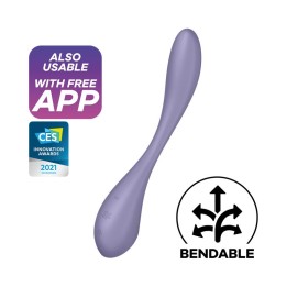 SATISFYER - G-SPOT FLEX 5 MULTI VIBRATOR LILAC