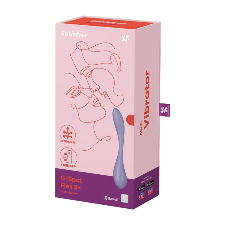 SATISFYER - G-SPOT FLEX 5 MULTI VIBRATOR LILAC