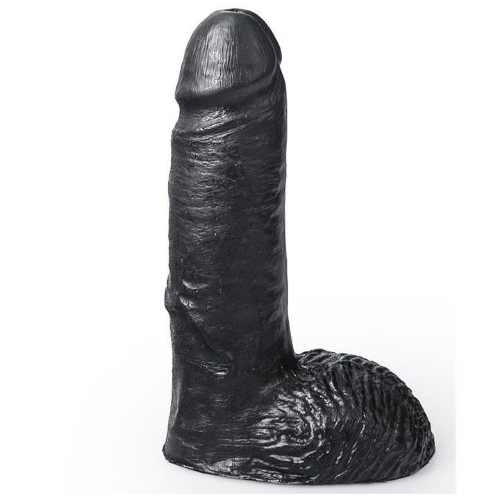 HUNG SYSTEM - DILDO BLACK COLOR MARCEL 17 CM