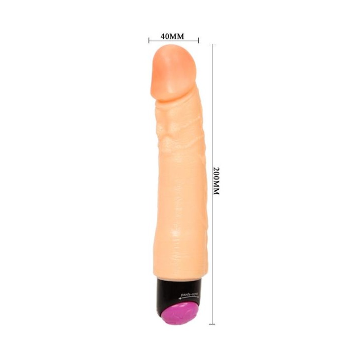BAILE - FLEXIBLE REALISTIC VIBRATOR 25 CM