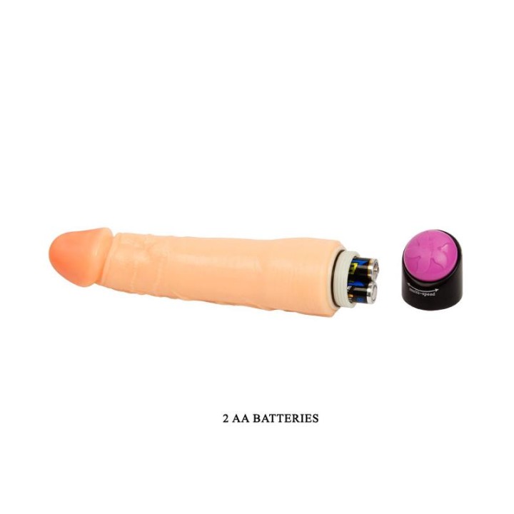 BAILE - FLEXIBLE REALISTIC VIBRATOR 25 CM