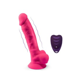 SILEXD - REALISTIC PENIS MODEL 18 PINK VIBRATION + REMOTE CONTROL LRS