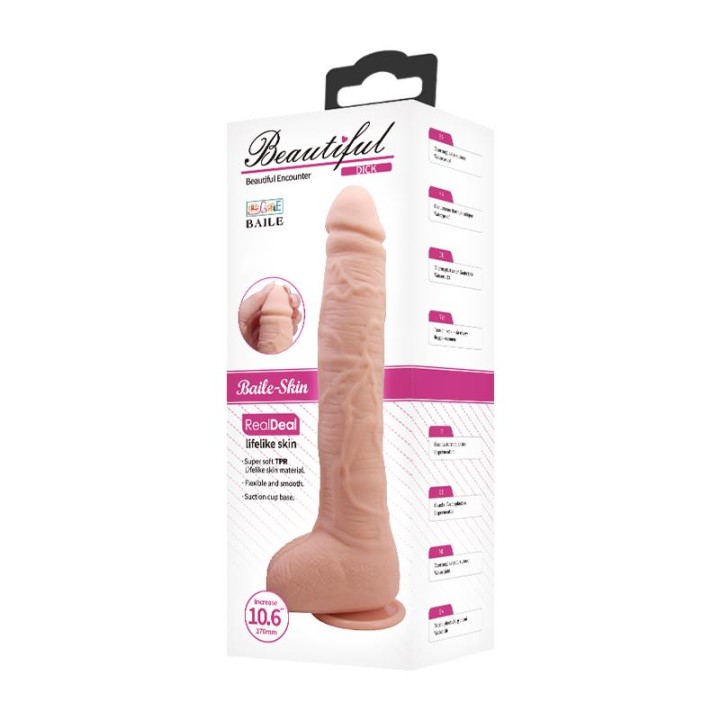 BAILE - FLEXIBLE REALISTIC DILDO