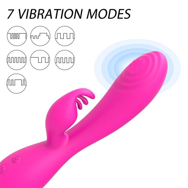 NALONE - MAGIC STICK RABBIT VIBRATOR - PINK