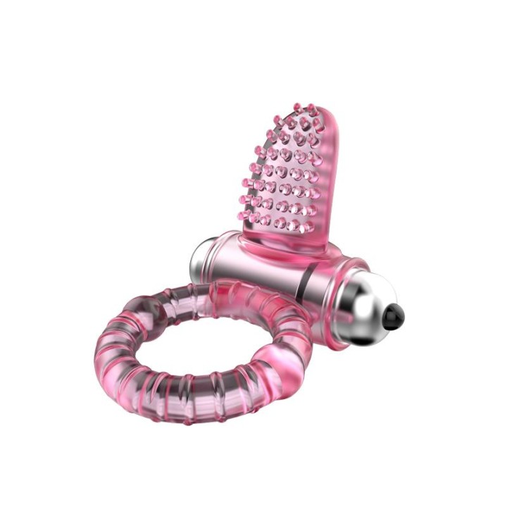 BAILE - SWEET ABS 10 RHYTHMS RING PINK VIBRATOR PENIS RING