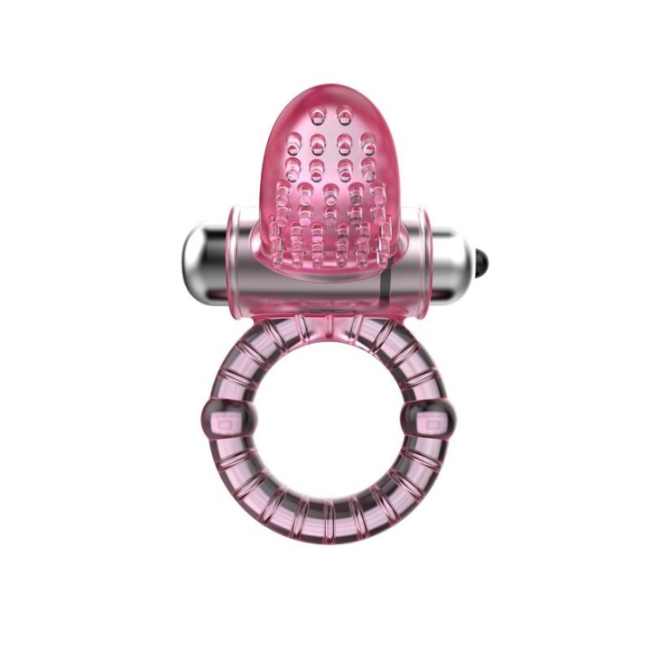 BAILE - SWEET ABS 10 RHYTHMS RING PINK VIBRATOR PENIS RING