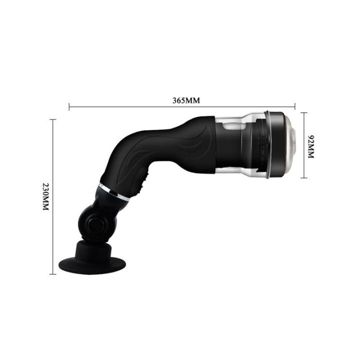 BAILE - ROTATION LOVER AUTOMATIC MASTURBATOR WITH SUPPORT
