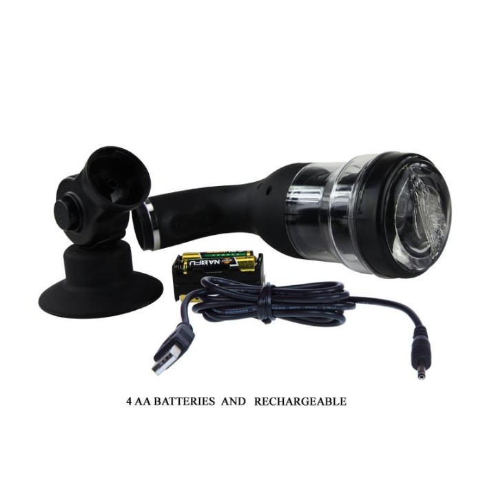 BAILE - ROTATION LOVER AUTOMATIC MASTURBATOR WITH SUPPORT