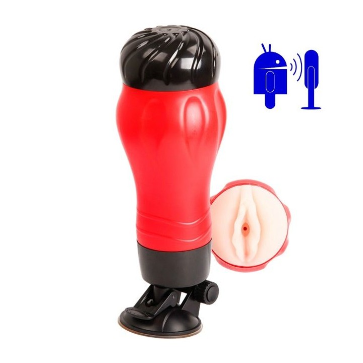 CRAZY BULL - FLORA VAGINA WITH VOICE MASTURBATOR BASE