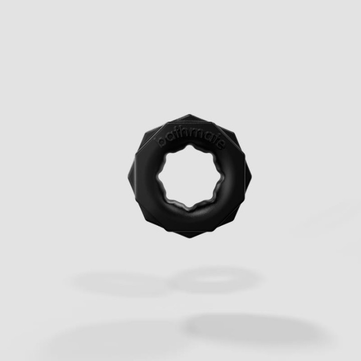 BATHMATE - SPARTAN BLACK PENIS RING