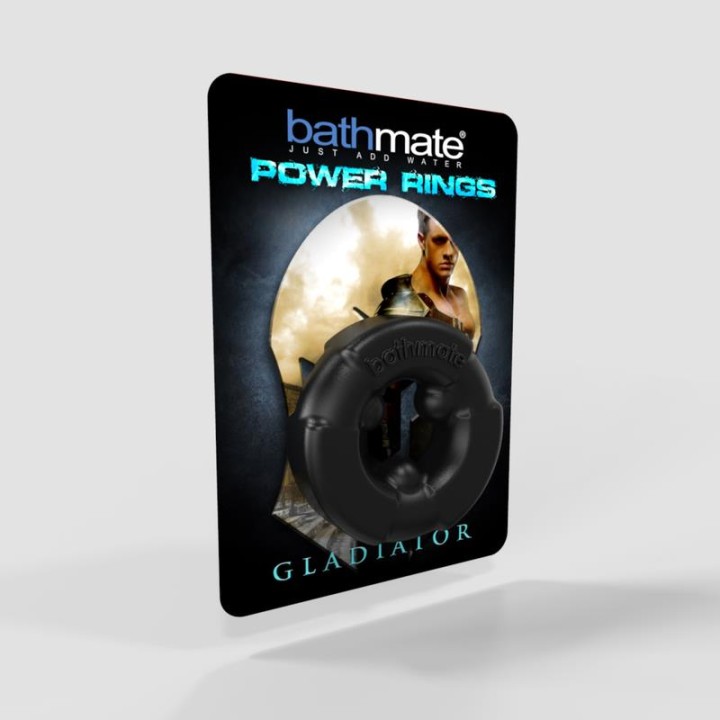 BATHMATE - BLACK GLADIATOR PENIS RING