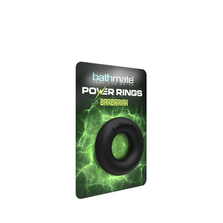 BATHMATE - BARBARIAN BLACK PENIS RING