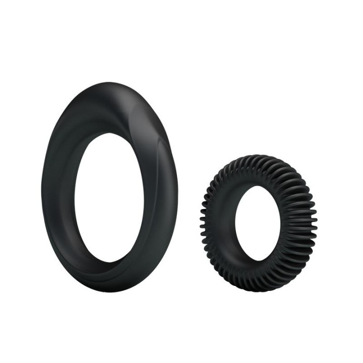 BAILE - KIT 2 SILICONE RINGS RING MANHOOD