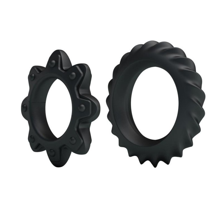 BAILE - KIT 2 RING FLOWERING SILICONE RINGS