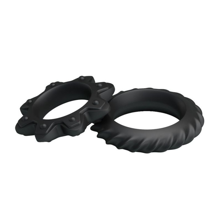 BAILE - KIT 2 RING FLOWERING SILICONE RINGS