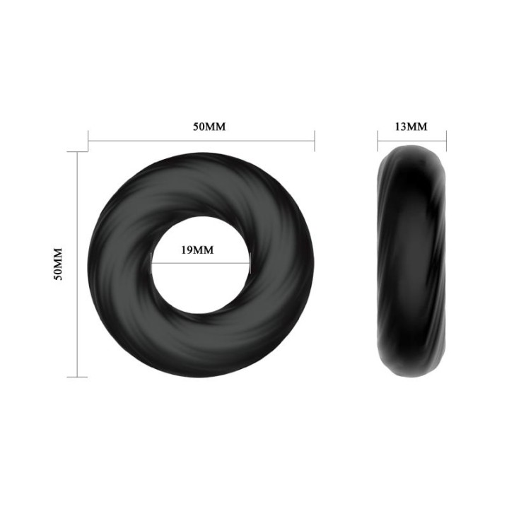 CRAZY BULL - SPIRAL SILICONE RING