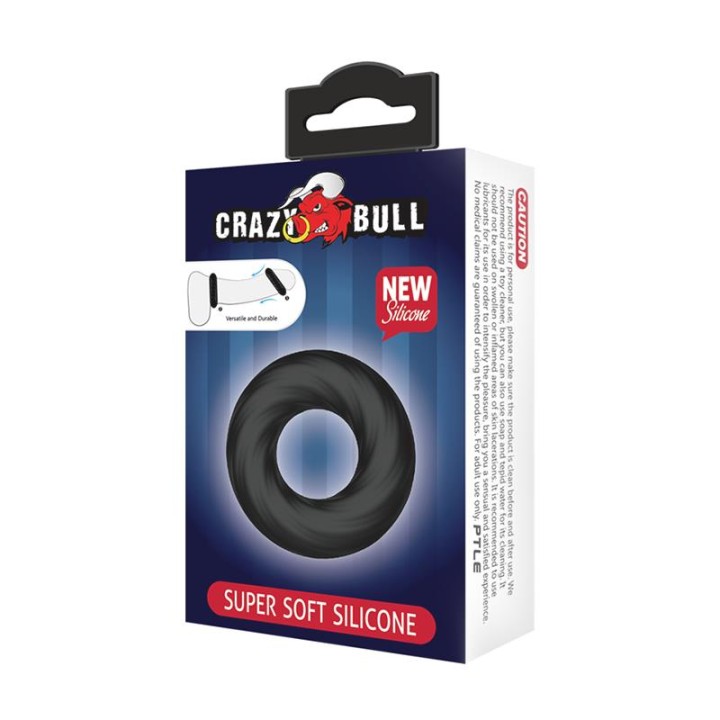 CRAZY BULL - SPIRAL SILICONE RING