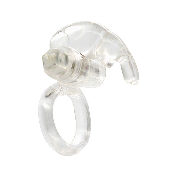 SEVEN CREATIONS - TRANSPARENT SILICONE VIBRATOR RING