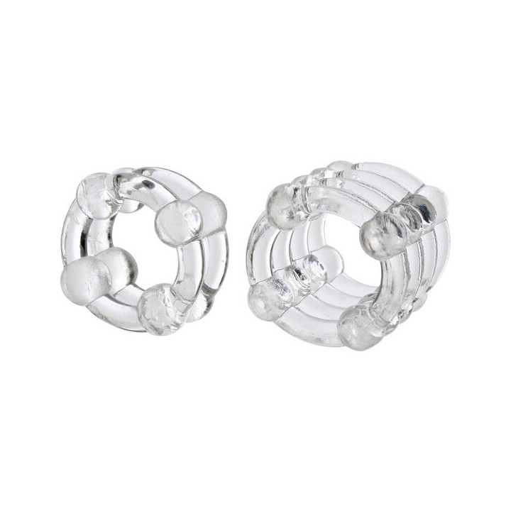 CALEXOTICS - COLT ENHANCER RINGS CLEAR