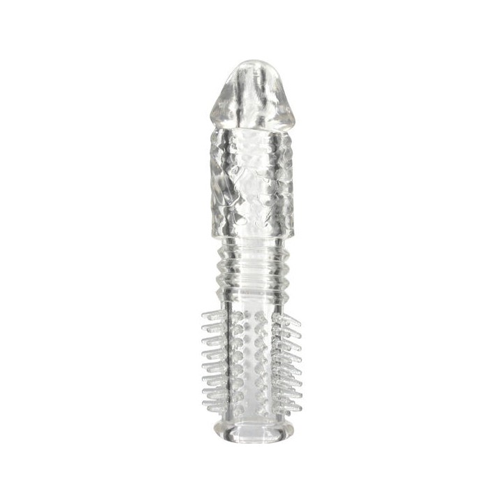 SEVEN CREATIONS - TEXTURED SILICONE PENIS COVER