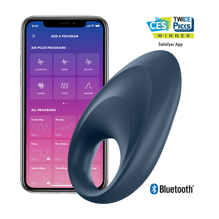 SATISFYER - MIGHTY ONE RING VIBRATOR APP