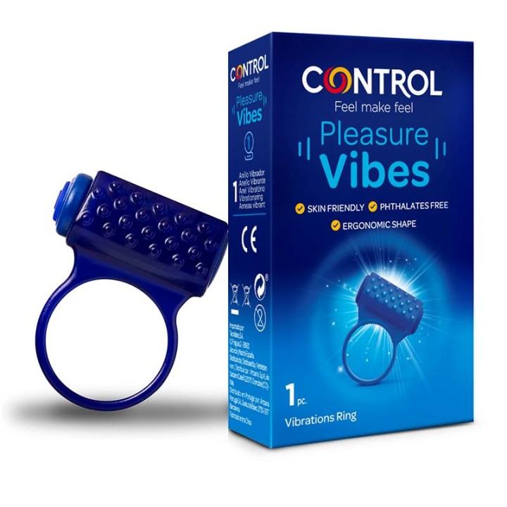 CONTROL - PLEASURE VIBES VIBRATING RING