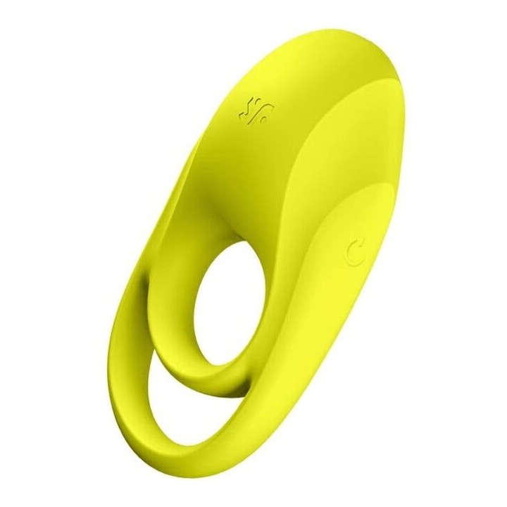 SATISFYER - SPECTACULAR DUO RING VIBRATOR YELLOW