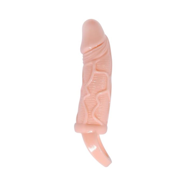 BAILE - PENIS EXTENDER SHEATH WITH STRAP FOR TESTICLES 13.5 CM