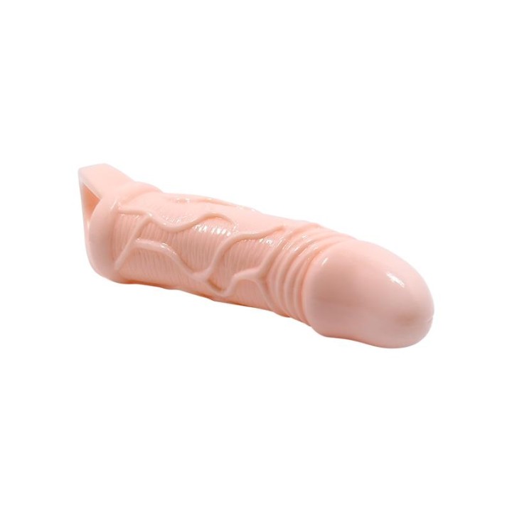 BAILE - PENIS EXTENDER SHEATH WITH STRAP FOR TESTICLES 13.5 CM