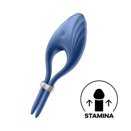 SATISFYER - DUELIST RING VIBRATOR BLUE