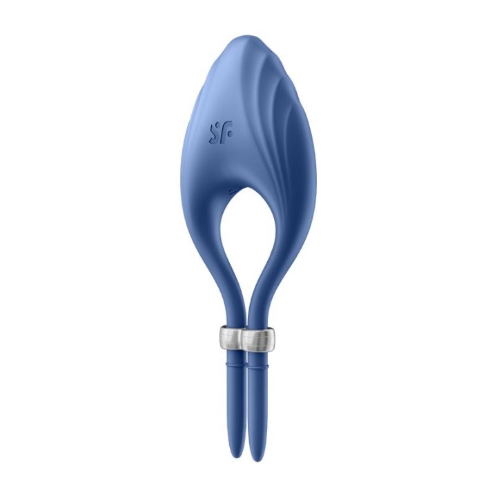 SATISFYER - DUELIST RING VIBRATOR BLUE