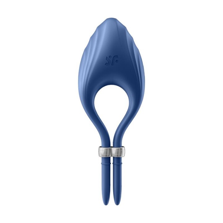 SATISFYER - DUELIST RING VIBRATOR BLUE