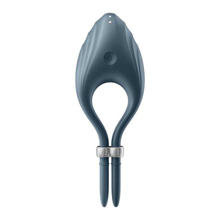 SATISFYER - DUELIST RING VIBRATOR GREY