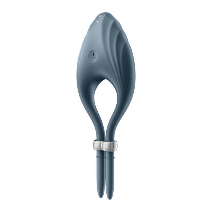 SATISFYER - DUELIST RING VIBRATOR GREY
