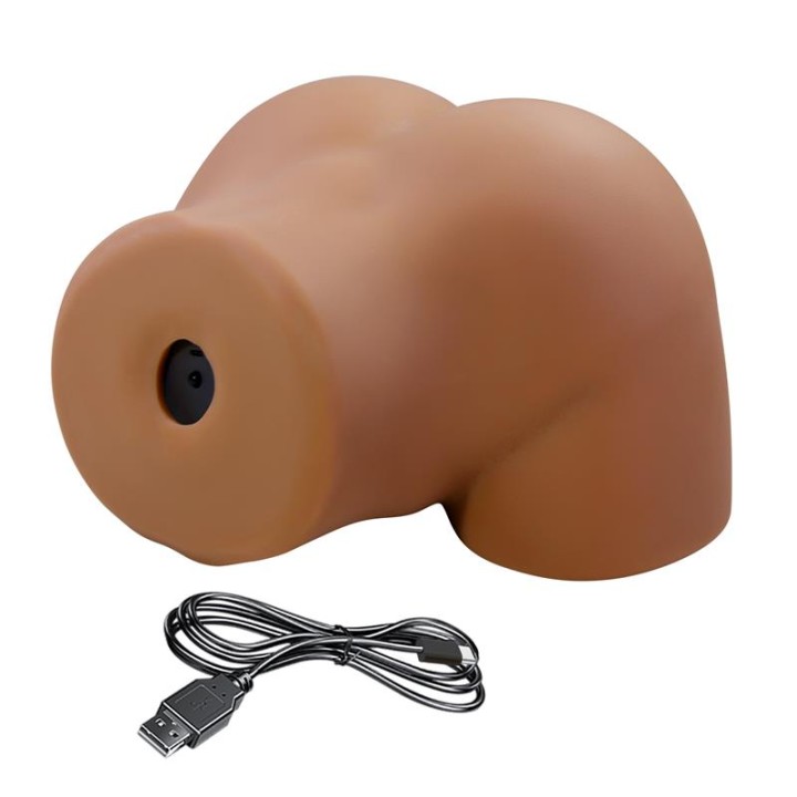 CRAZY BULL - SOPHIA REALISTIC FEMALE BUTT VIBRATOR AND SUCKER WITH SOUND 5.5 KG