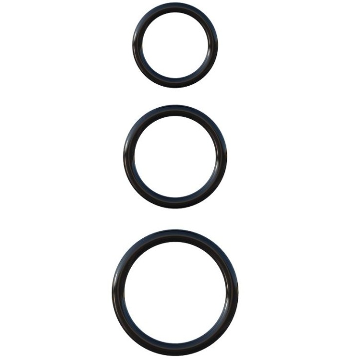 FANTASY C-RINGZ - SILICONE 3 RING STAMINA SET