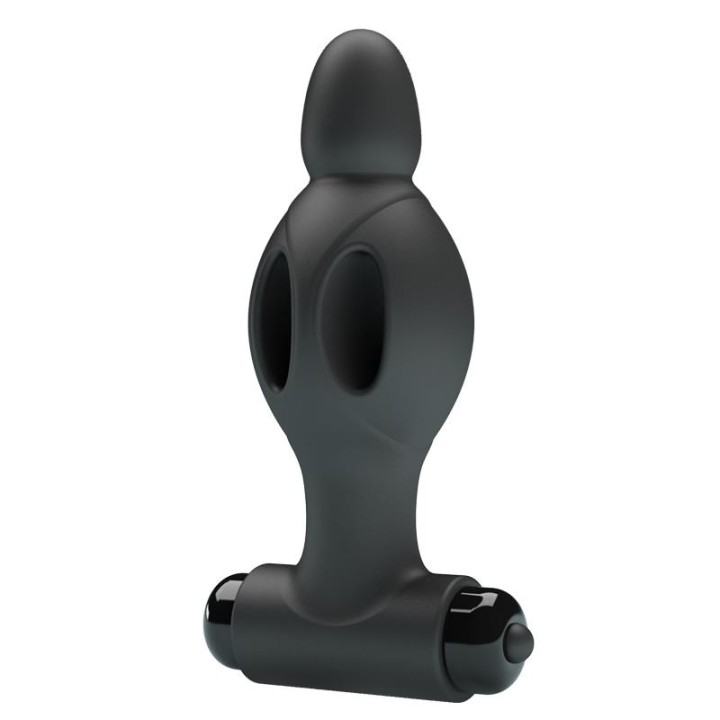 MR PLAY - SILICONE ANAL PLUG WITH VIBRATION